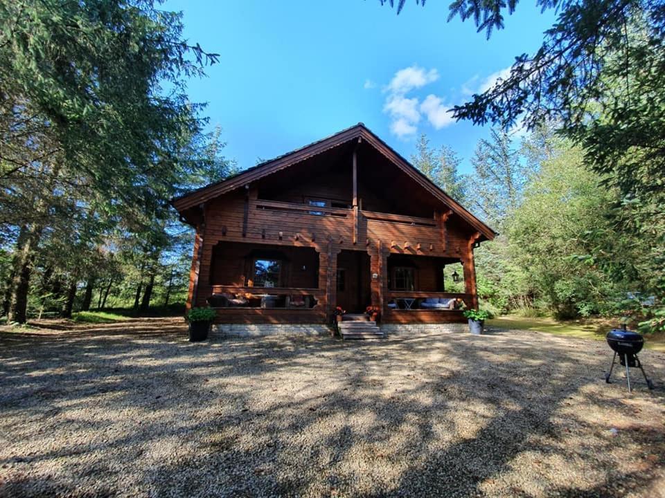 Forest Lodge Log Cabin - Ireland Ballyconnell  Buitenkant foto